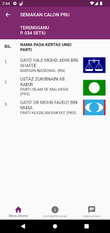 MySPR Semak for Android: Streamline Your Voting