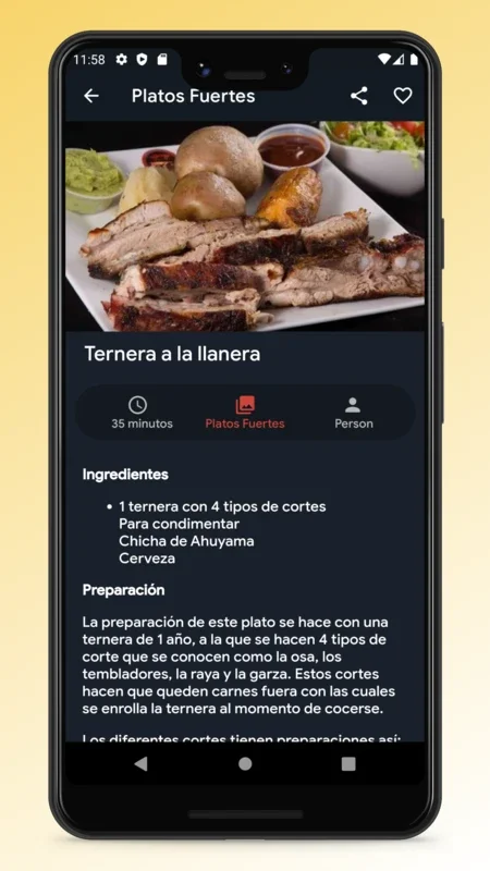 Colombian Recipes - Food App for Android: Explore Delicious Dishes