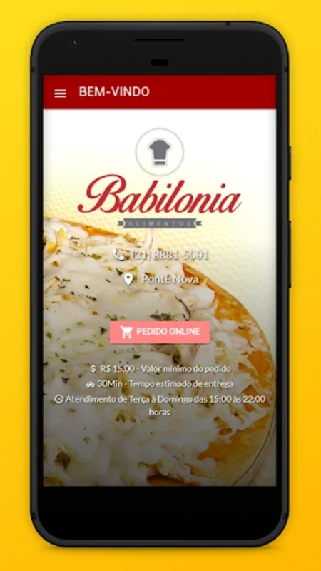 Babilônia Alimentos for Android - Seamless Food Ordering