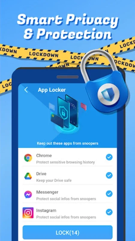 Antivirus & Applock for Android - Secure Mobile Protection