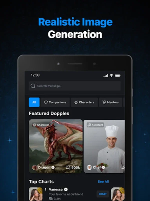 Dopple.AI for Android - Engage in Endless Conversations