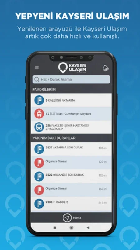 Kayseri Ulaşım for Android: Enhancing Public Transit