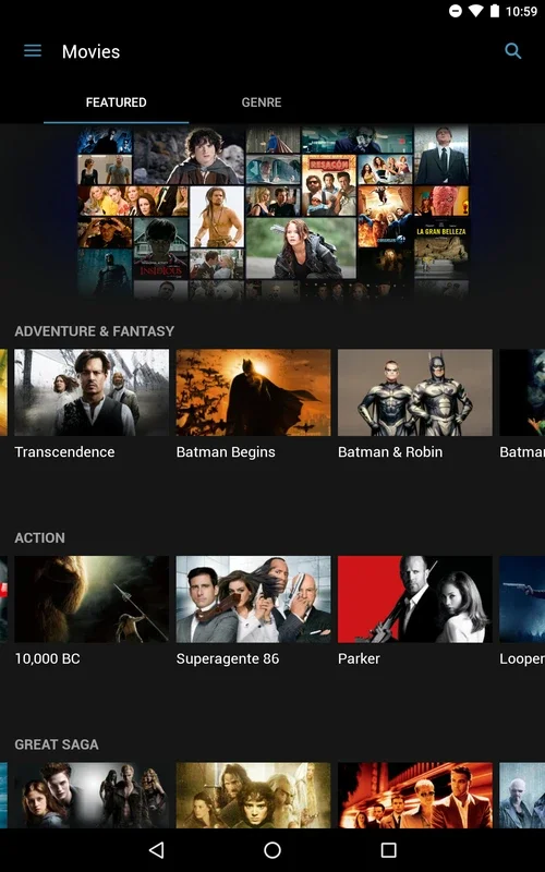 HBO Europa for Android - Unbeatable Entertainment