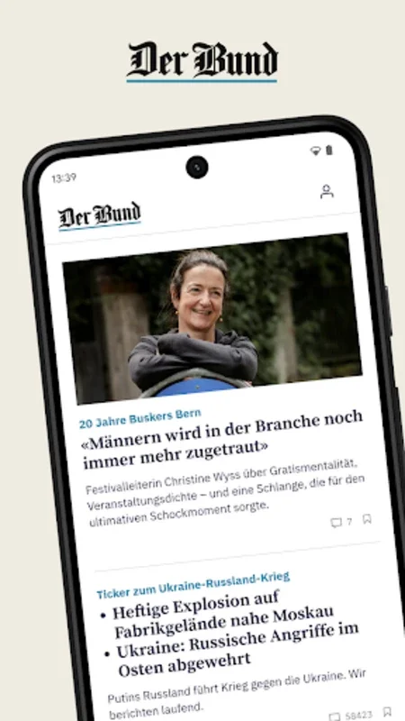 Der Bund Nachrichten for Android - Comprehensive Swiss News