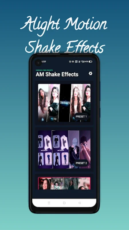 AM Shake Effects for Android: Dynamic Video Editing