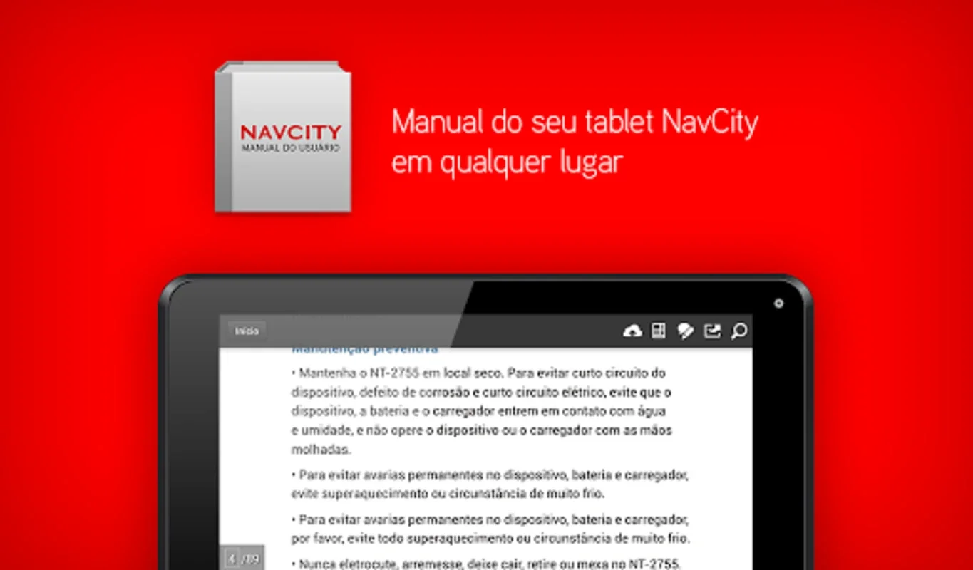 Manual for Android: NavCity Device Guide