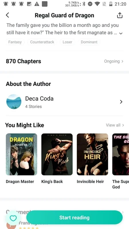 Hinovel for Android: A Vast Library of Romance and Fantasy