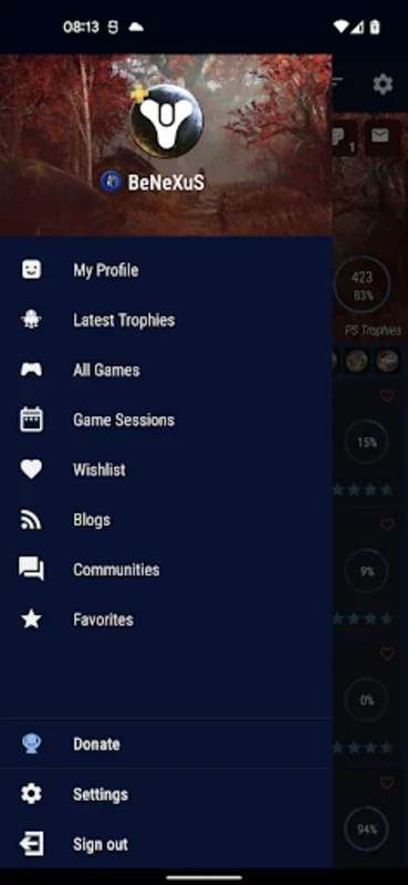 PS Trophies for Android - Manage Your PlayStation Profile