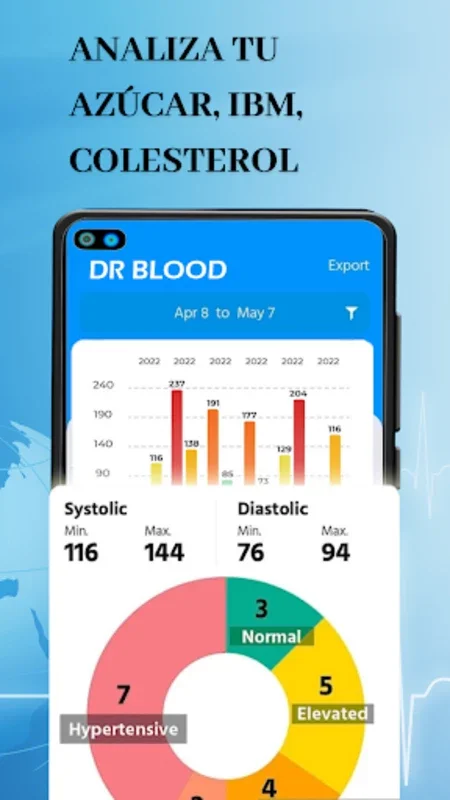 Dr. Blood for Android - Keep Track of Health on Your Device