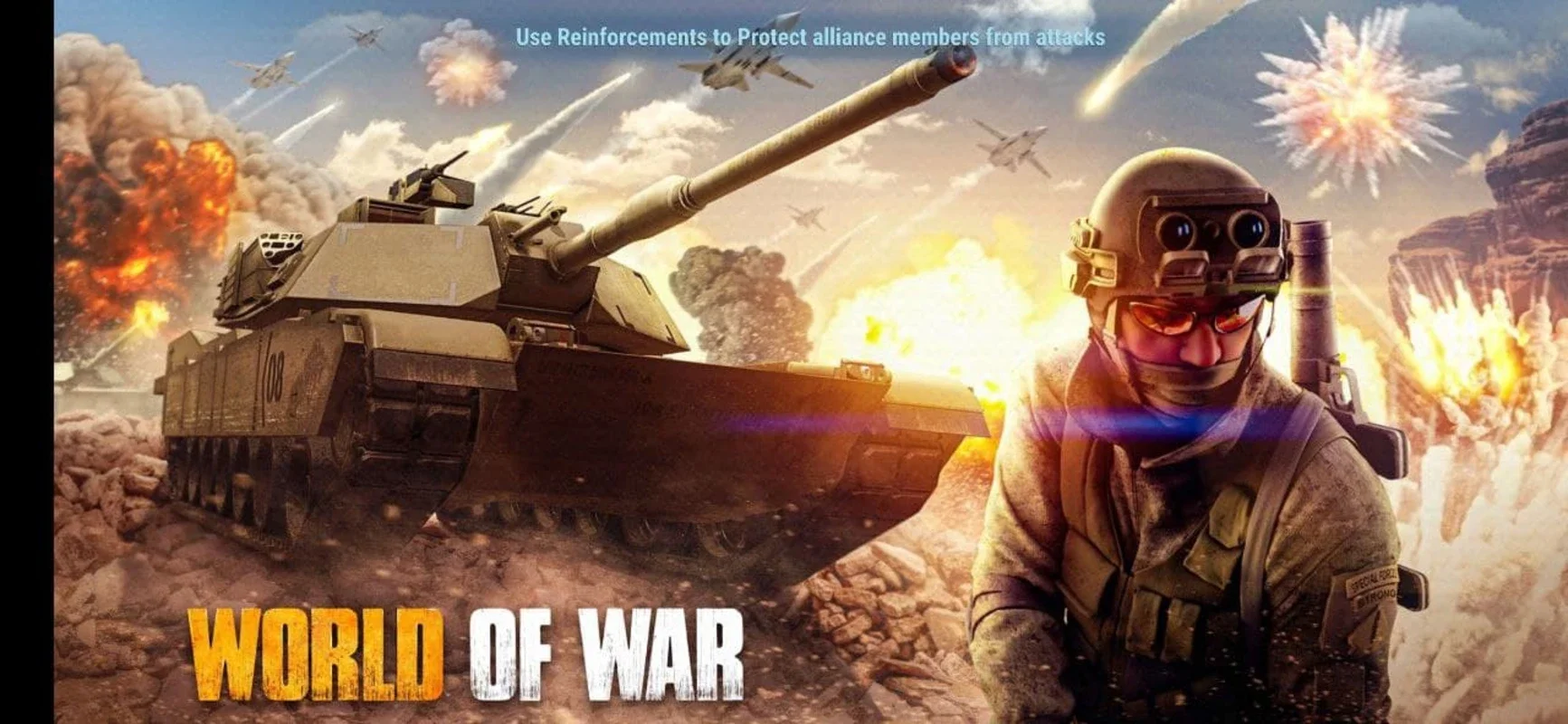 The World of War for Android - Build a Powerful Army