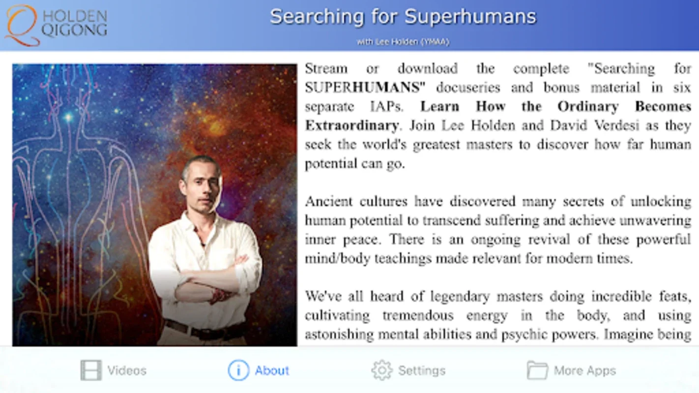 Searching for Superhumans on Android - Unlock Human Potential