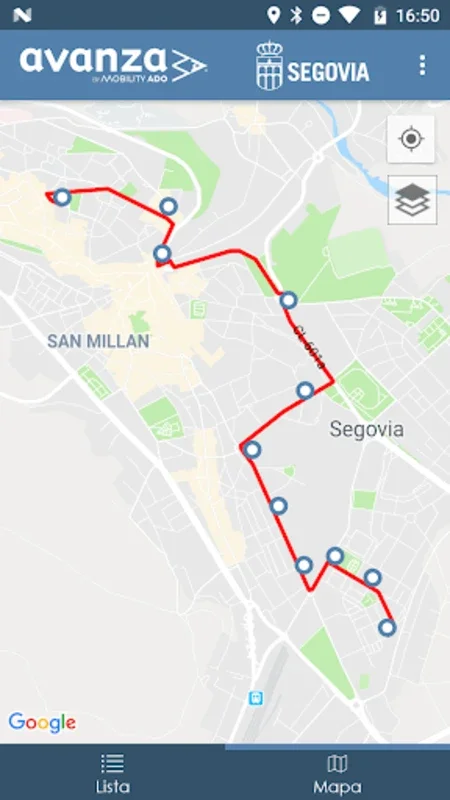 Autobuses Urbanos de Segovia for Android - Seamless Urban Travel