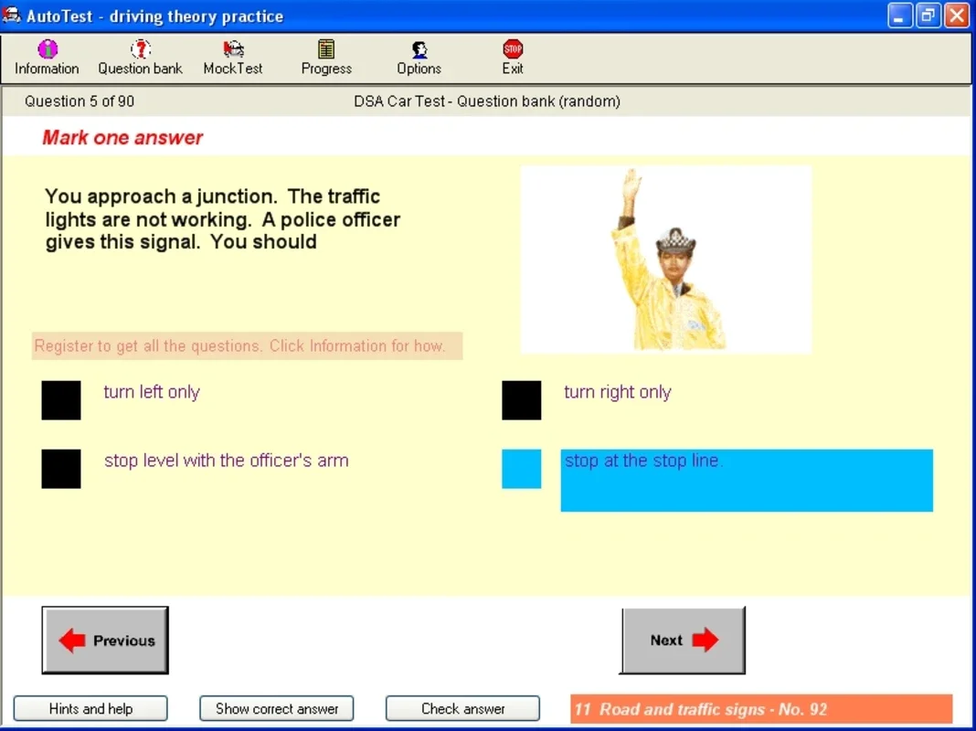 AutoTest for Windows - Prepare for Driving Theory Test