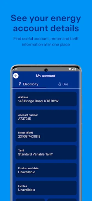 British Gas Energy for Android: Manage Energy Services Easily