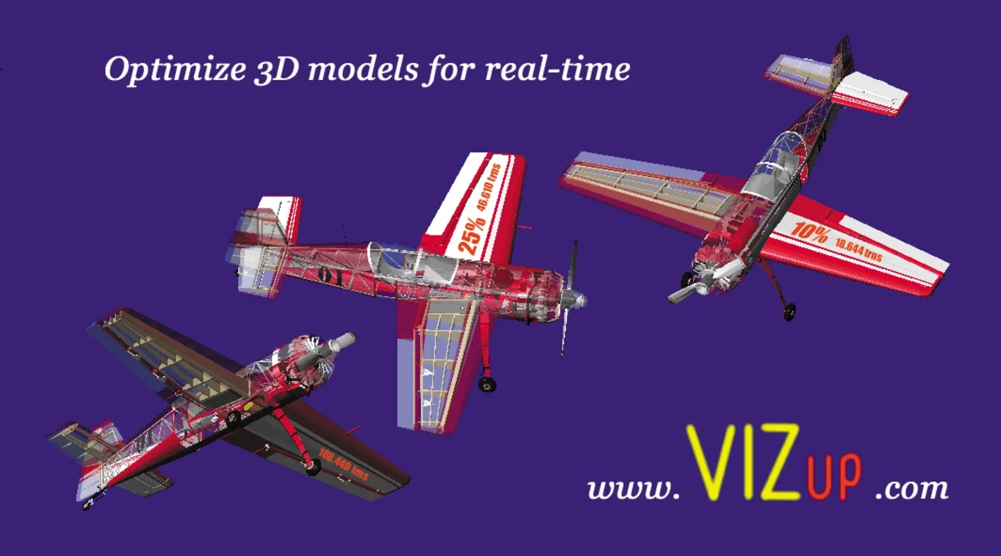 VizUp for Windows - Optimize 3D Models Easily