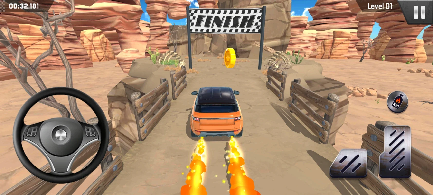 Car Race 3D for Android: Thrilling Off - Road Racing