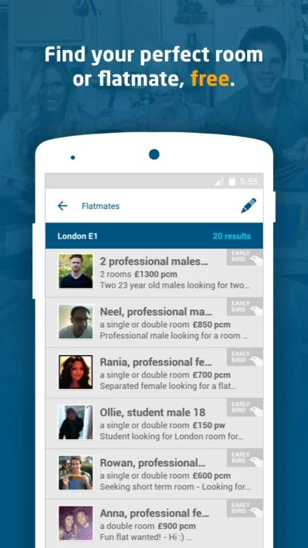 SpareRoom for Android - Find Your Ideal Flatshare