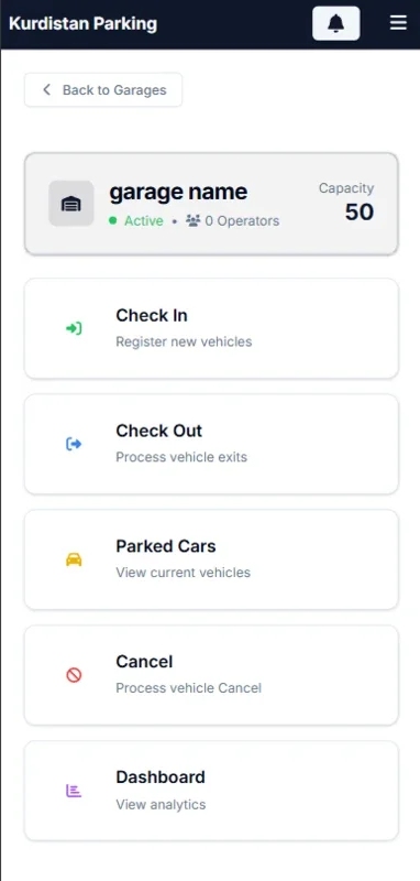 Parking Management for Android - Manage Parking Easily