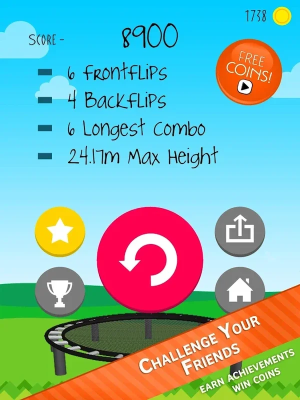 Trampoline for Android - Fun-Filled Experience