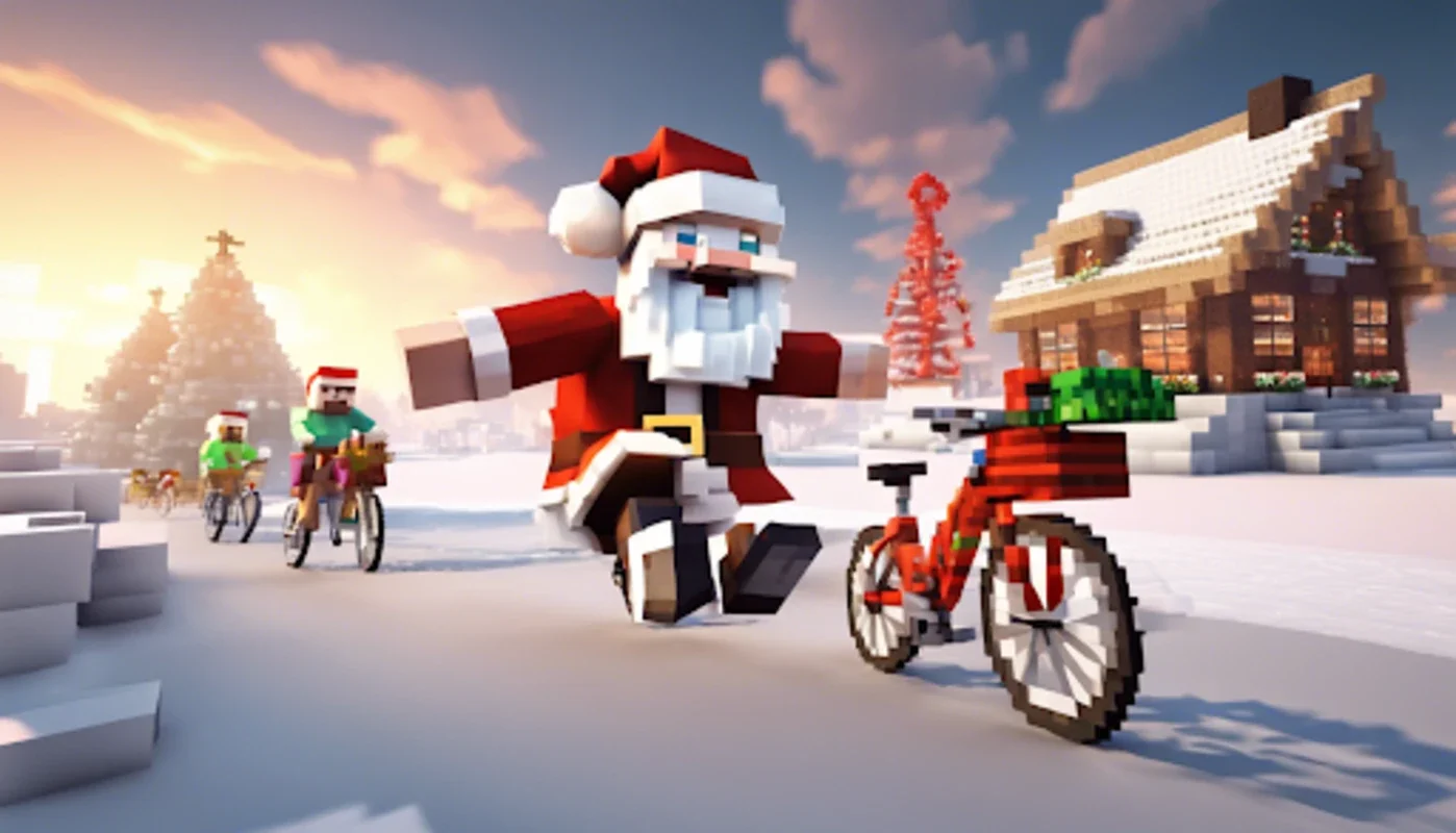 Santa Bike Master for Android: A Festive 3D Adventure