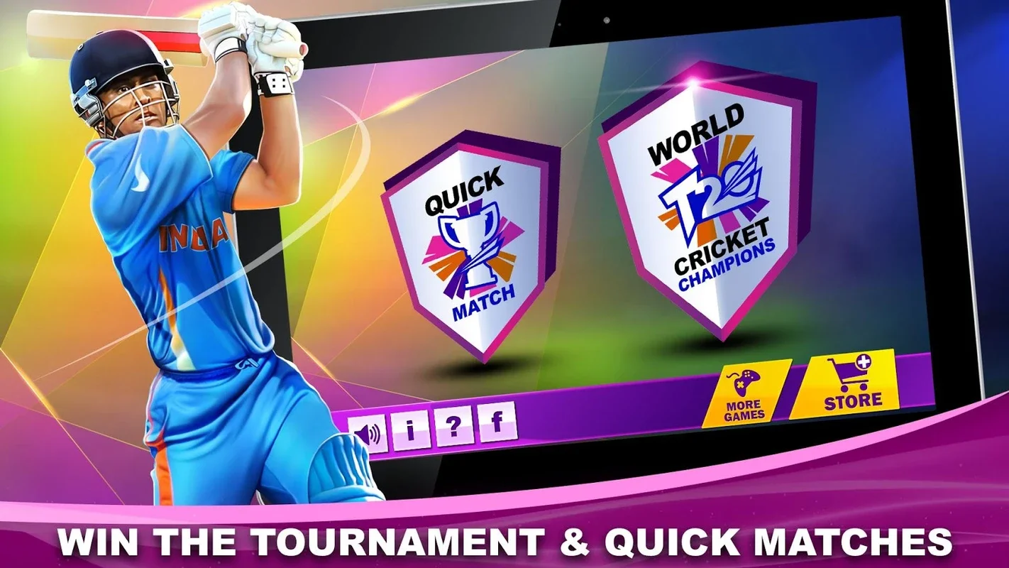 World T20 Cricket Champions for Android - Thrilling Cricket Experience