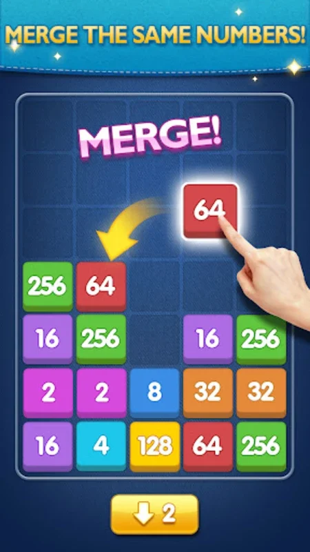 Merge Games-2048 Puzzle for Android - Strategic Brain Teaser