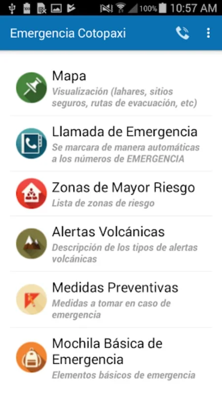 Riesgos Rumiñahui for Android: Ensuring Volcano Safety