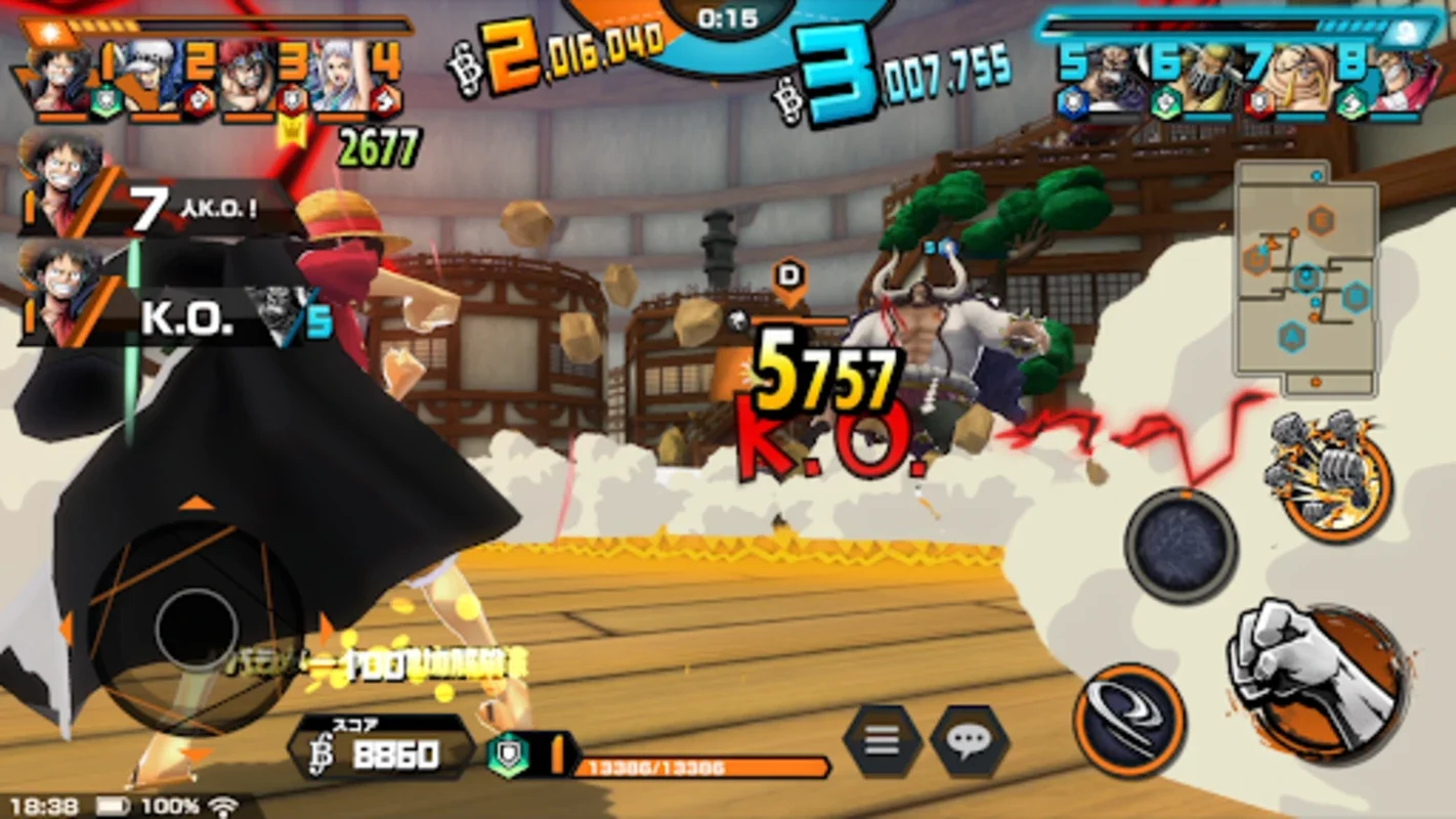 ONE PIECE バウンティラッシュ - アクションゲーム for Android: Strategic 4v4 Team Battles