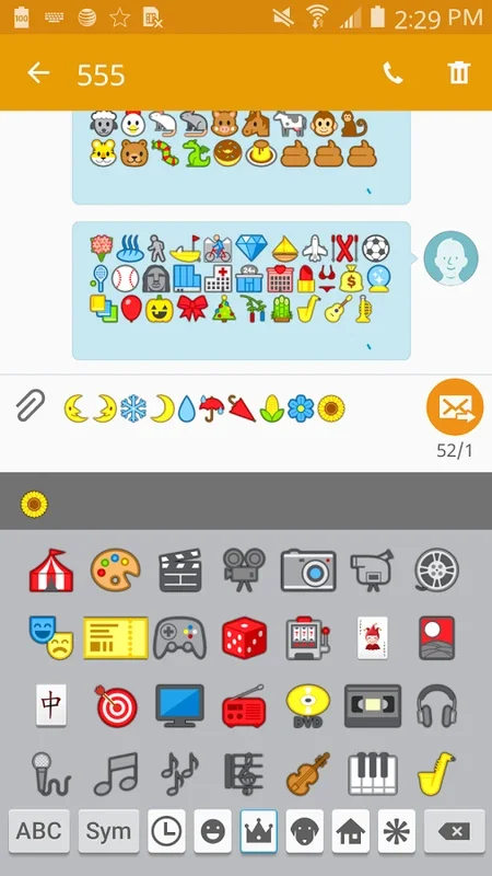 Emoji 3 Free Font Theme for Android: Adorable Emojis Galore