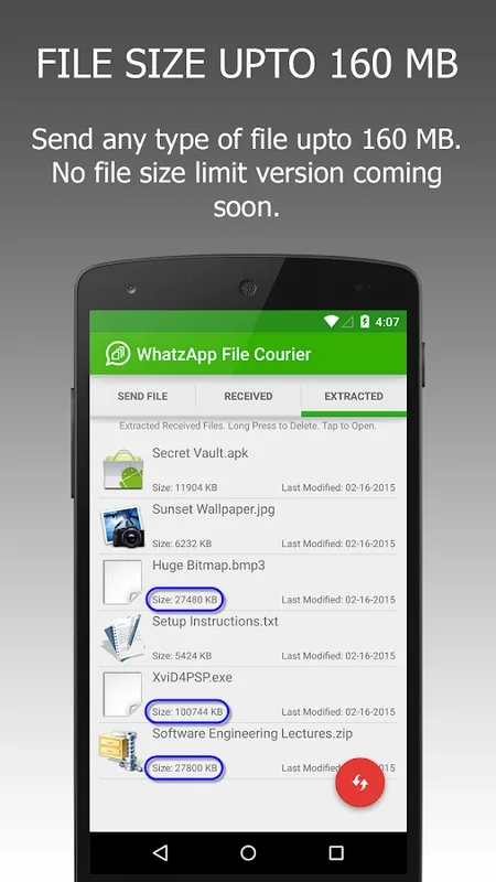 WFS for Android: Streamlined File Sharing