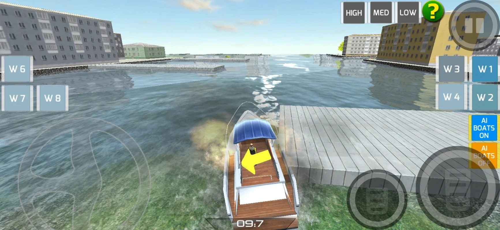 Jet Boat Sim Cruise Ship Drive for Android - Thrilling Sailing Experience