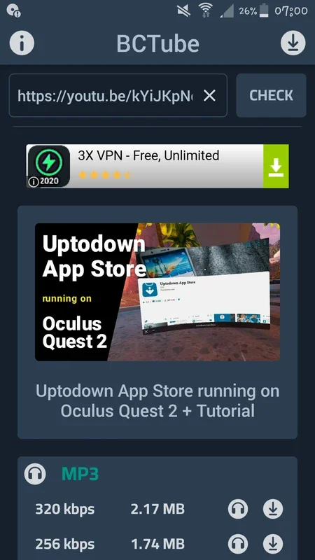 BCTube for Android - Seamless YouTube Video Downloads