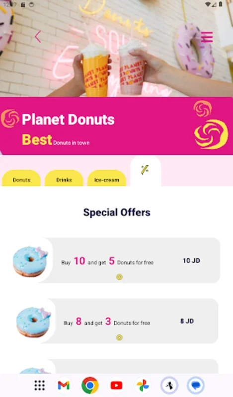 Planet Donuts for Android - Sweet Treats at Your Fingertips