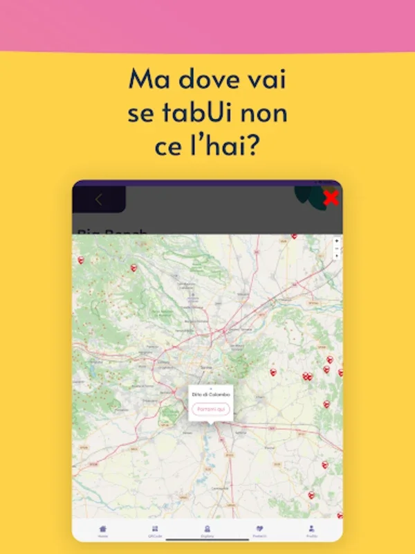 tabUi: Dove Andare. Cosa Fare. for Android - Explore Local Attractions