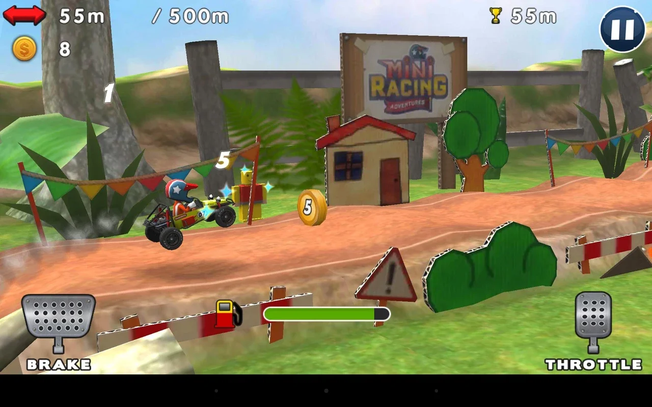 Mini Racing Adventures for Android - Race in 2D Settings