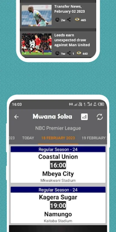 Mwana Soka for Android - Comprehensive Football App