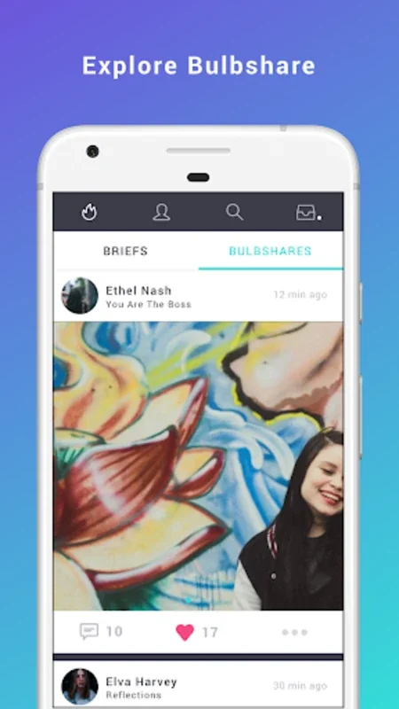 Bulbshare for Android - Connect with Brands and Causes