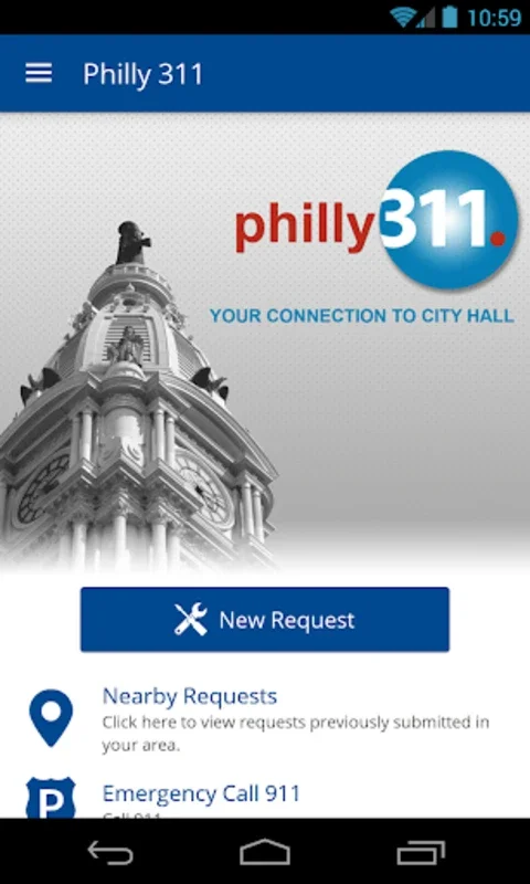 Philly 311 for Android - Efficient Civic Engagement