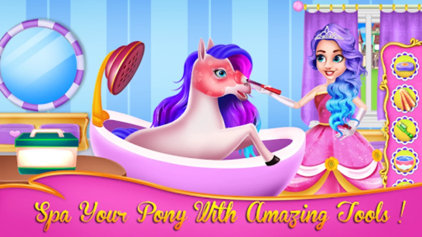 Magical Princess Pony Horse for Android - Fun Grooming Game