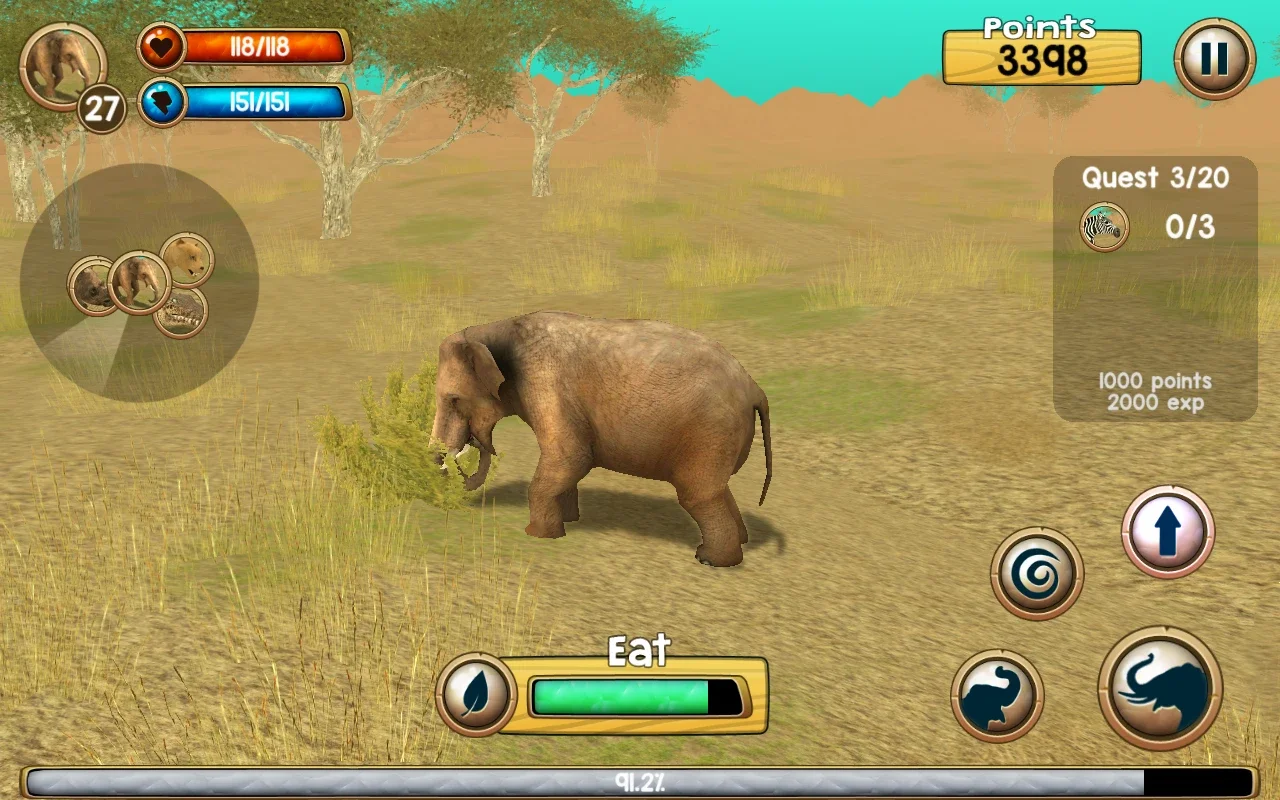 Wild Elephant Sim 3D on Android: A Rich Gaming Experience