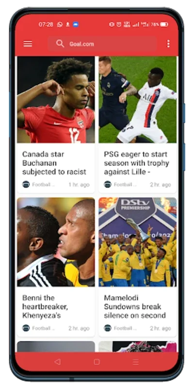 FOOTBALL NEWS: SPORT MAGAZINE for Android - All-in-One Football App