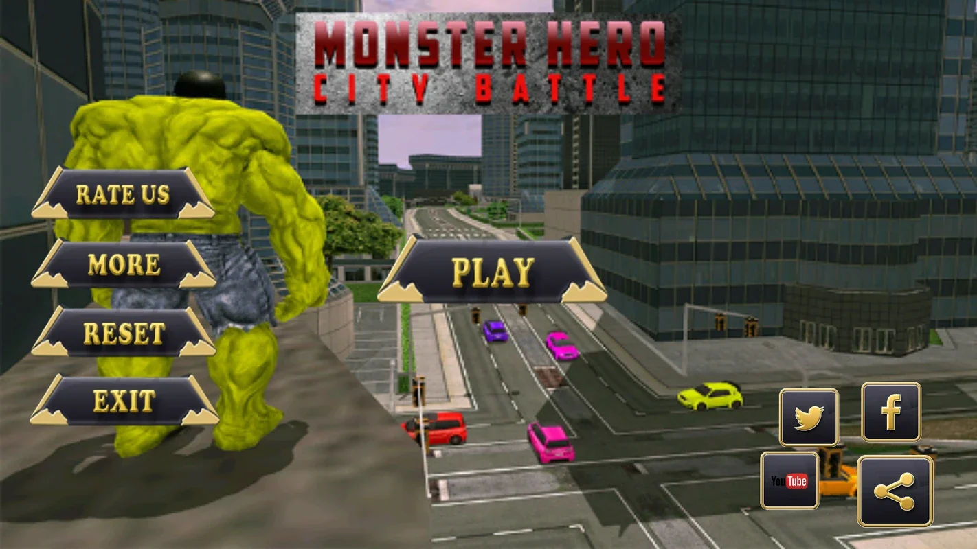 Monster Hero City Battle for Android - Protect the City with Superhero Powers