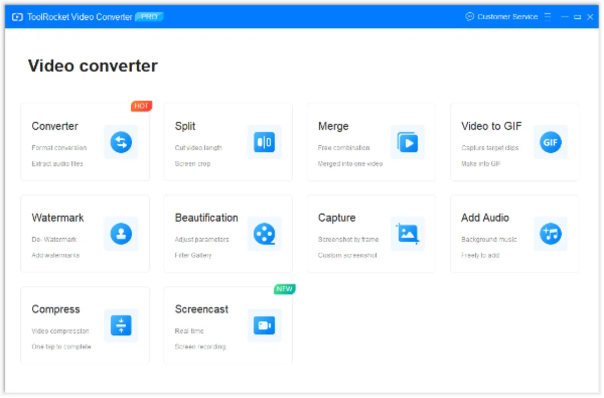 ToolRocket Video Converter for Windows - Efficient Conversion