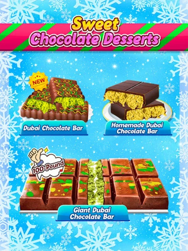 Desserts for Android: Creative Chocolate - Making Gameplay