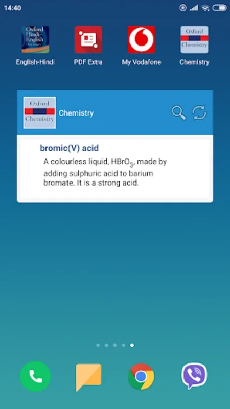 A Dictionary of Chemistry for Android - Comprehensive Chemical Resource