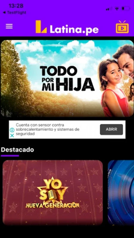 Latina for Android - Enjoy Peru's Entertainment on the Go