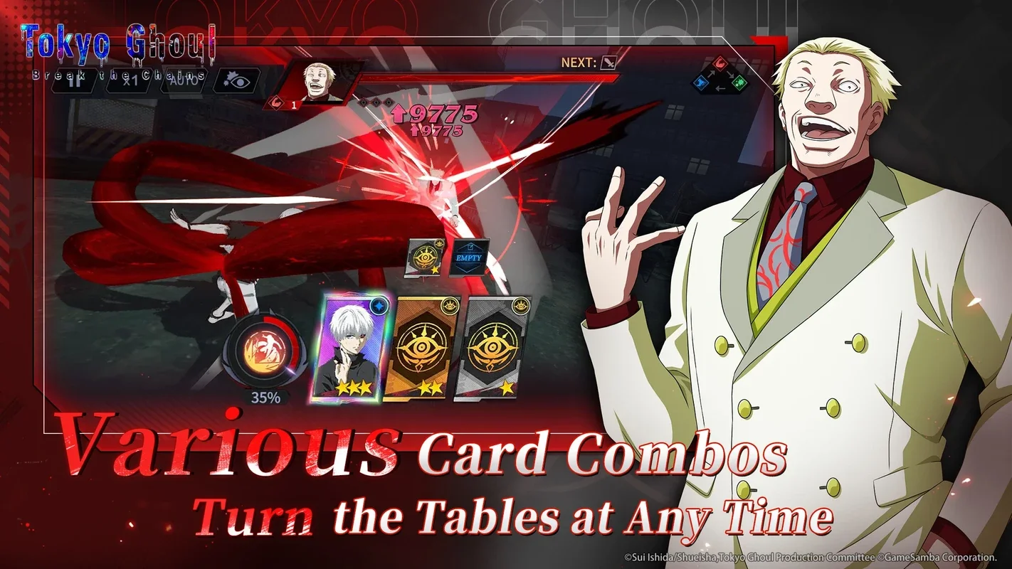 Tokyo Ghoul: Break the Chains for Android - Thrilling Card Battles