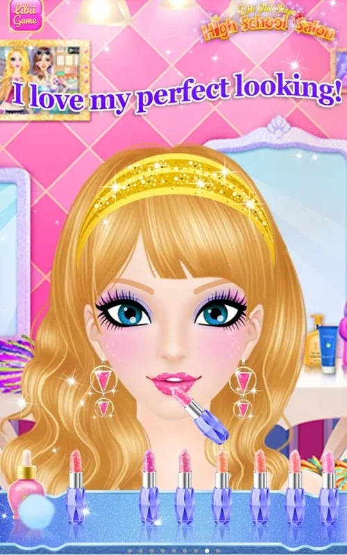 High School Salon for Android - An Interactive School Beauty Game