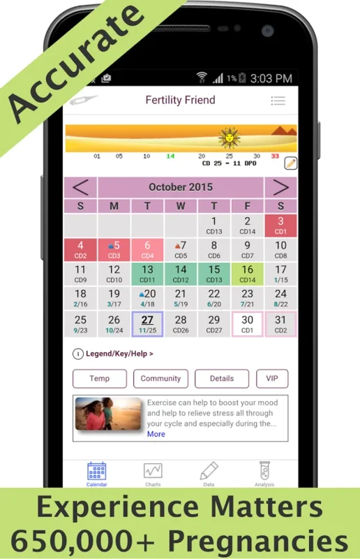 FF Mobile for Android - Track Fertility with Advanced Tools