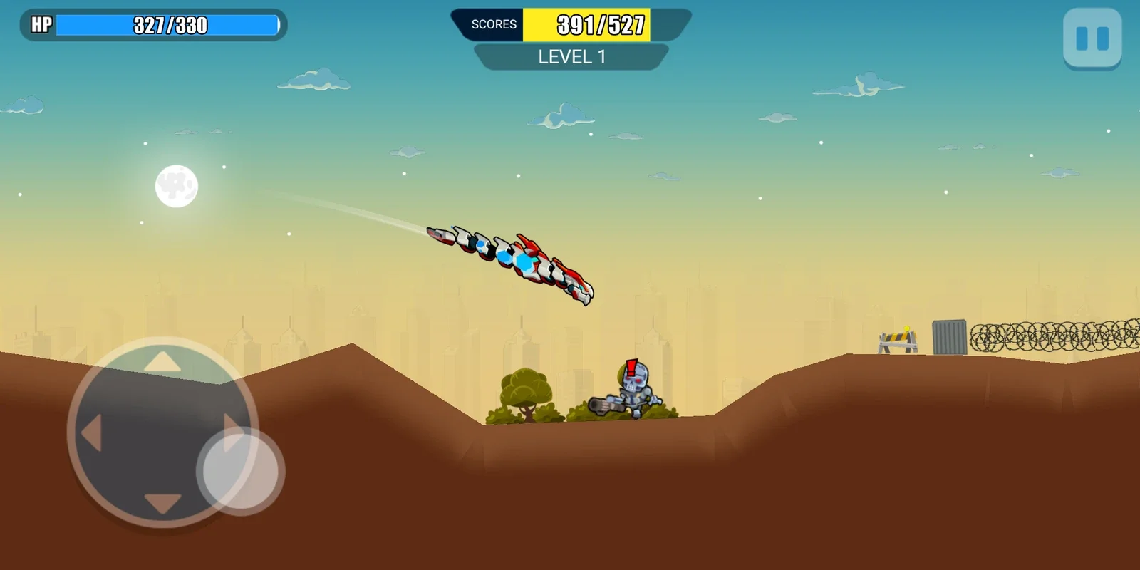 Dragon Drill for Android: A Robotic Dragon's Destruction Spree